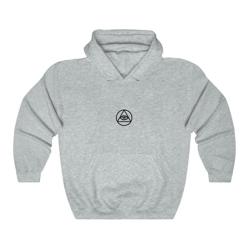 Hoodie Ash / S EYE OF PROVIDENCE HOODIE trust trustrustrust