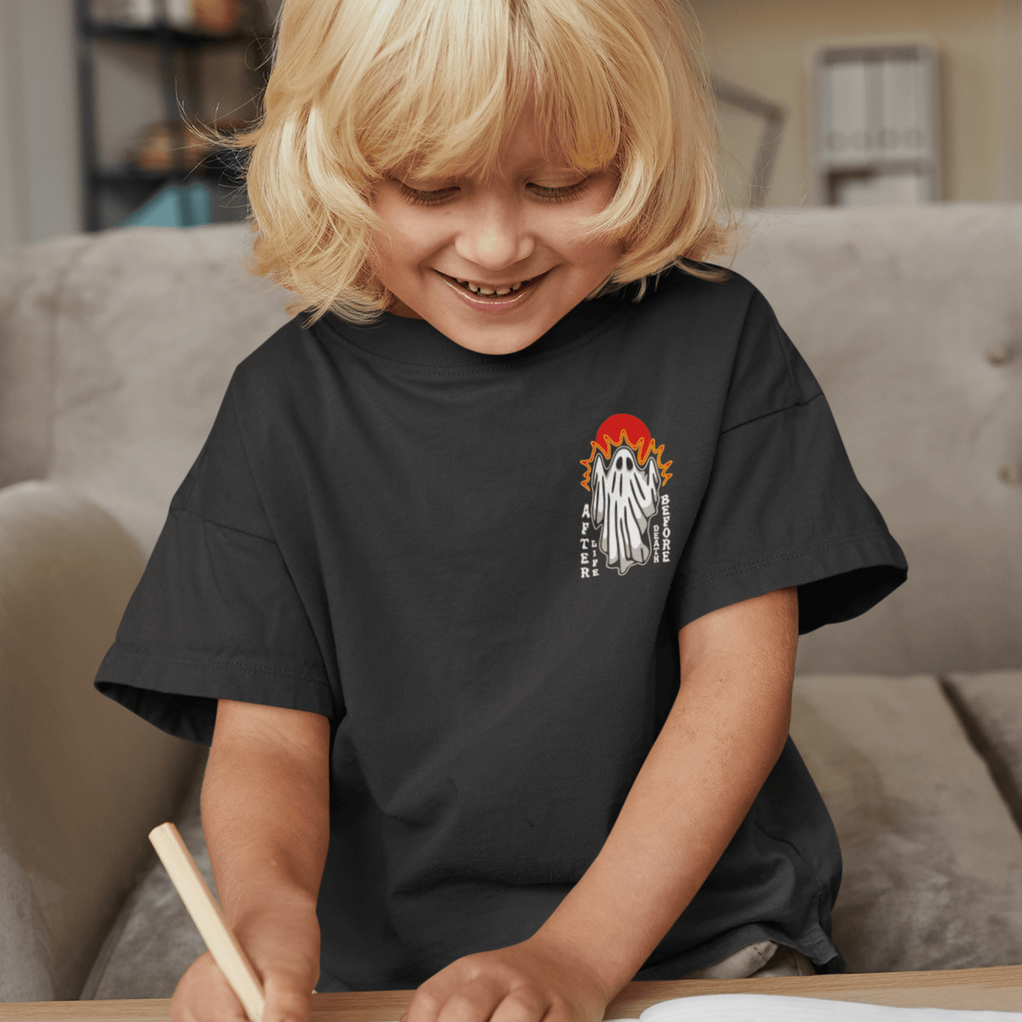 Kids clothes BELIEVE IN GHOSTS YOUTH T-SHIRT trust trustrustrust