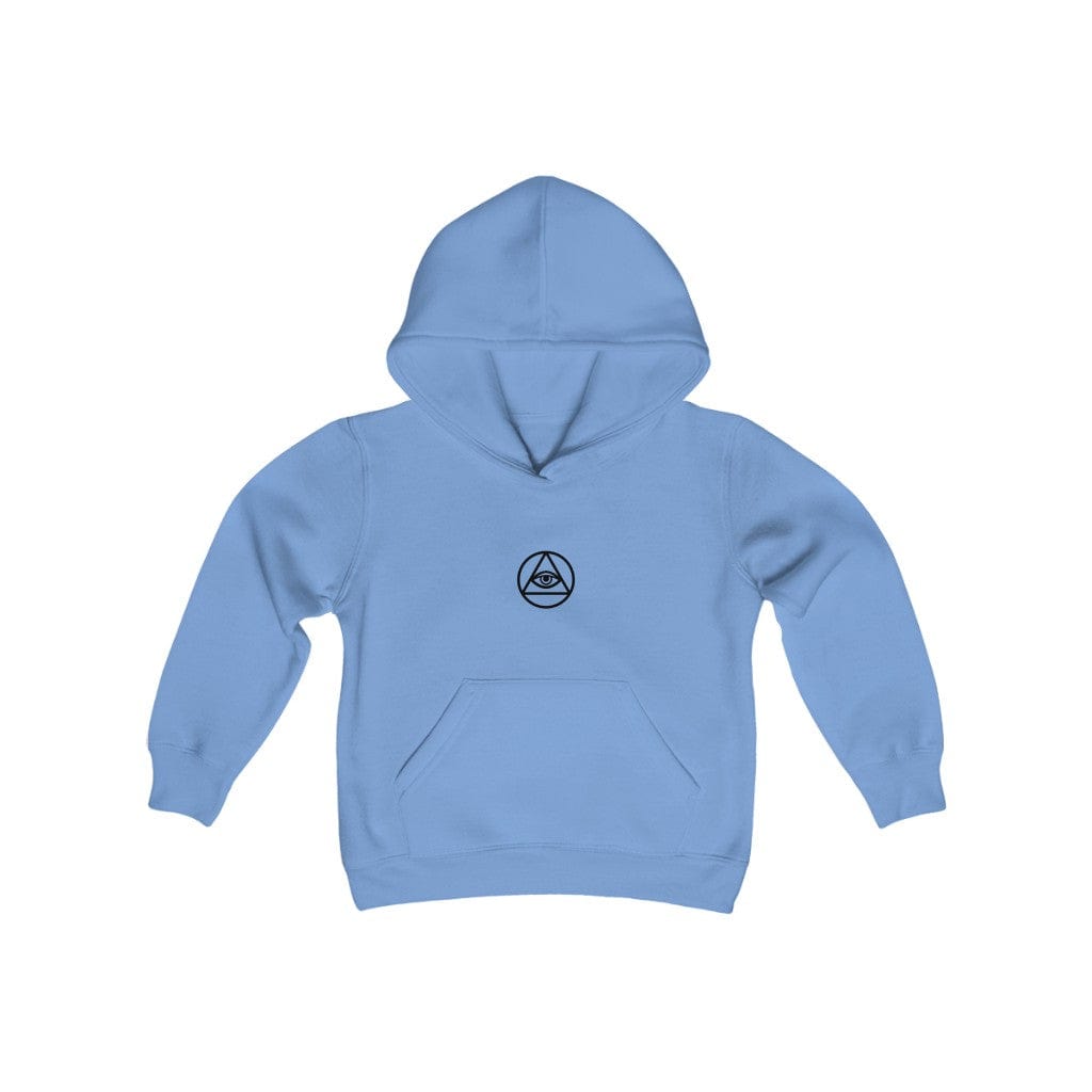 Kids clothes Carolina Blue / S EYE OF PROVIDENCE YOUTH HOODIE trust trustrustrust