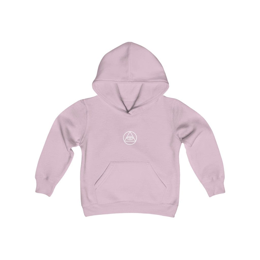 Kids clothes Light Pink / L EYE OF PROVIDENCE YOUTH HOODIE trust trustrustrust