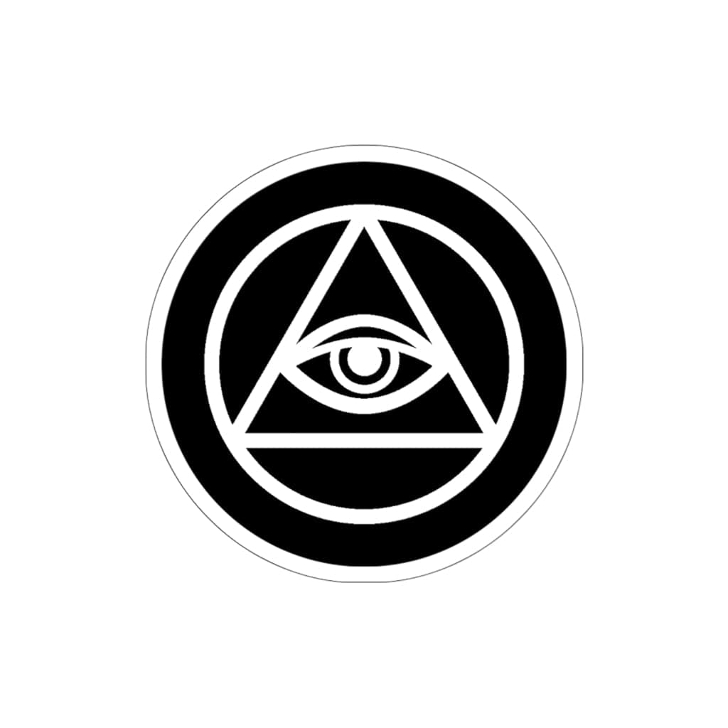 Paper products Small EYE OF PROVIDENCE STICKERS trust trustrustrust