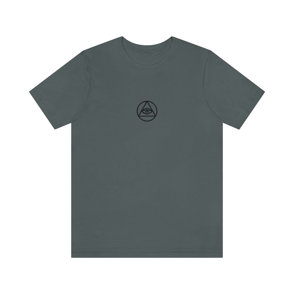 T-Shirt Asphalt / S EYE OF PROVIDENCE T-SHIRT trust trustrustrust
