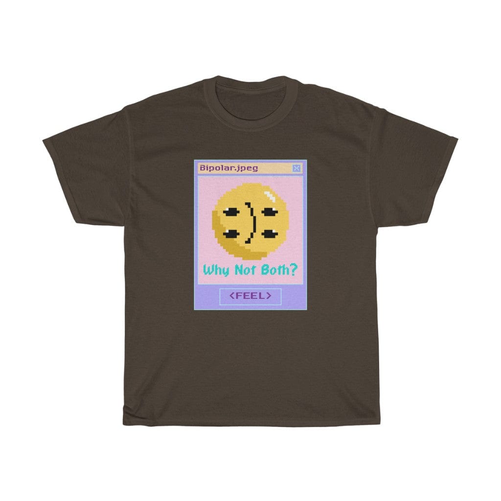 T-Shirt Dark Chocolate / S BIPOLAR.JPEG T-SHIRT trust trustrustrust