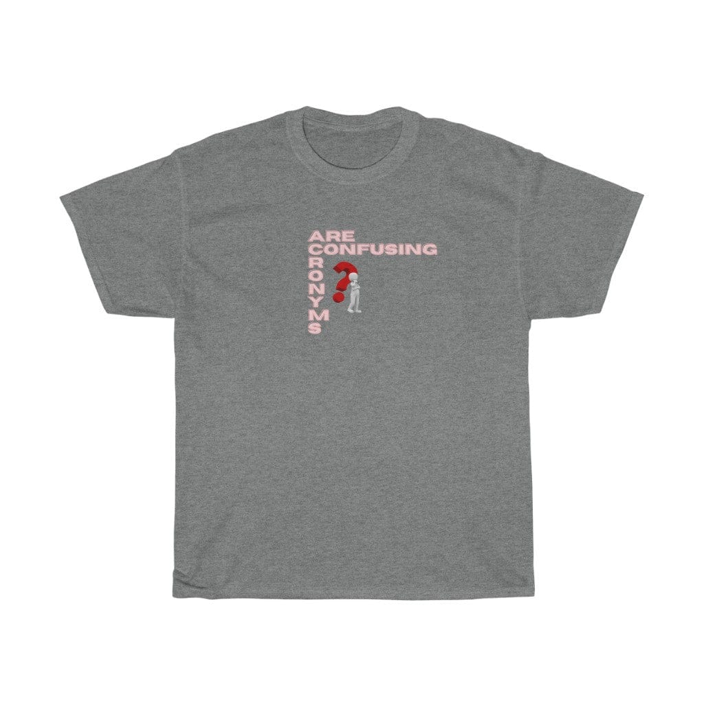 T-Shirt Graphite Heather / L Unisex Heavy Cotton Tee trust trustrustrust