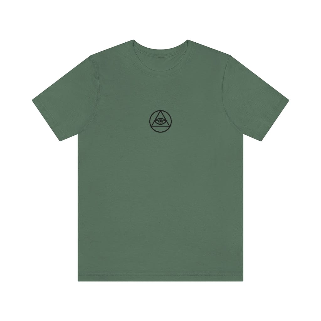T-Shirt Military Green / L EYE OF PROVIDENCE T-SHIRT trust trustrustrust