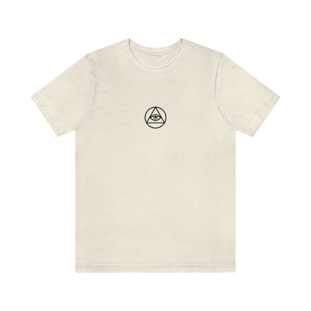 T-Shirt Natural / S EYE OF PROVIDENCE T-SHIRT trust trustrustrust
