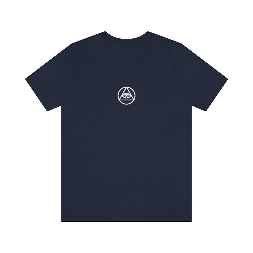 T-Shirt Navy / S EYE OF PROVIDENCE T-SHIRT trust trustrustrust