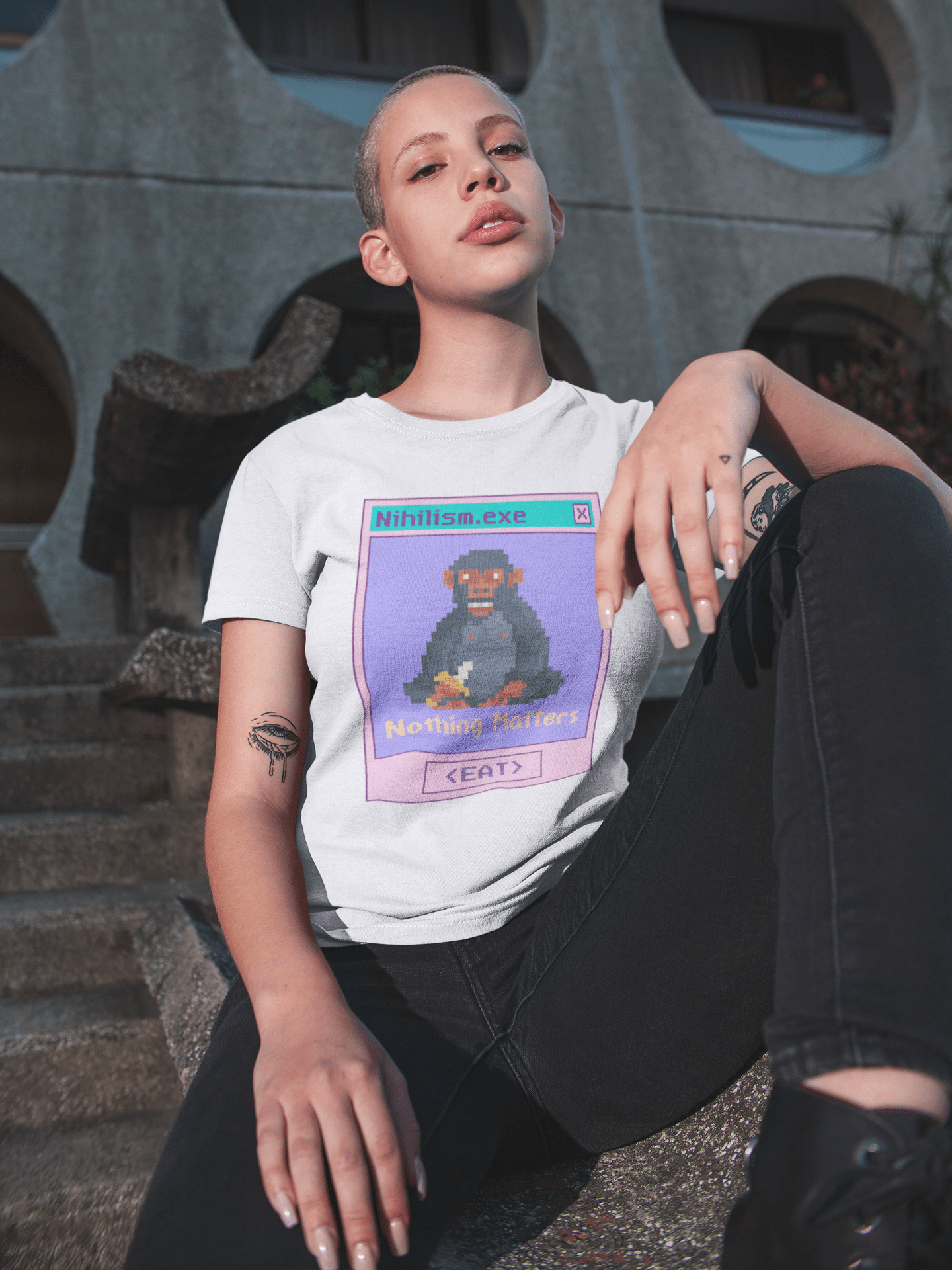 T-Shirt NIHILISM.EXE T-SHIRT trust trustrustrust