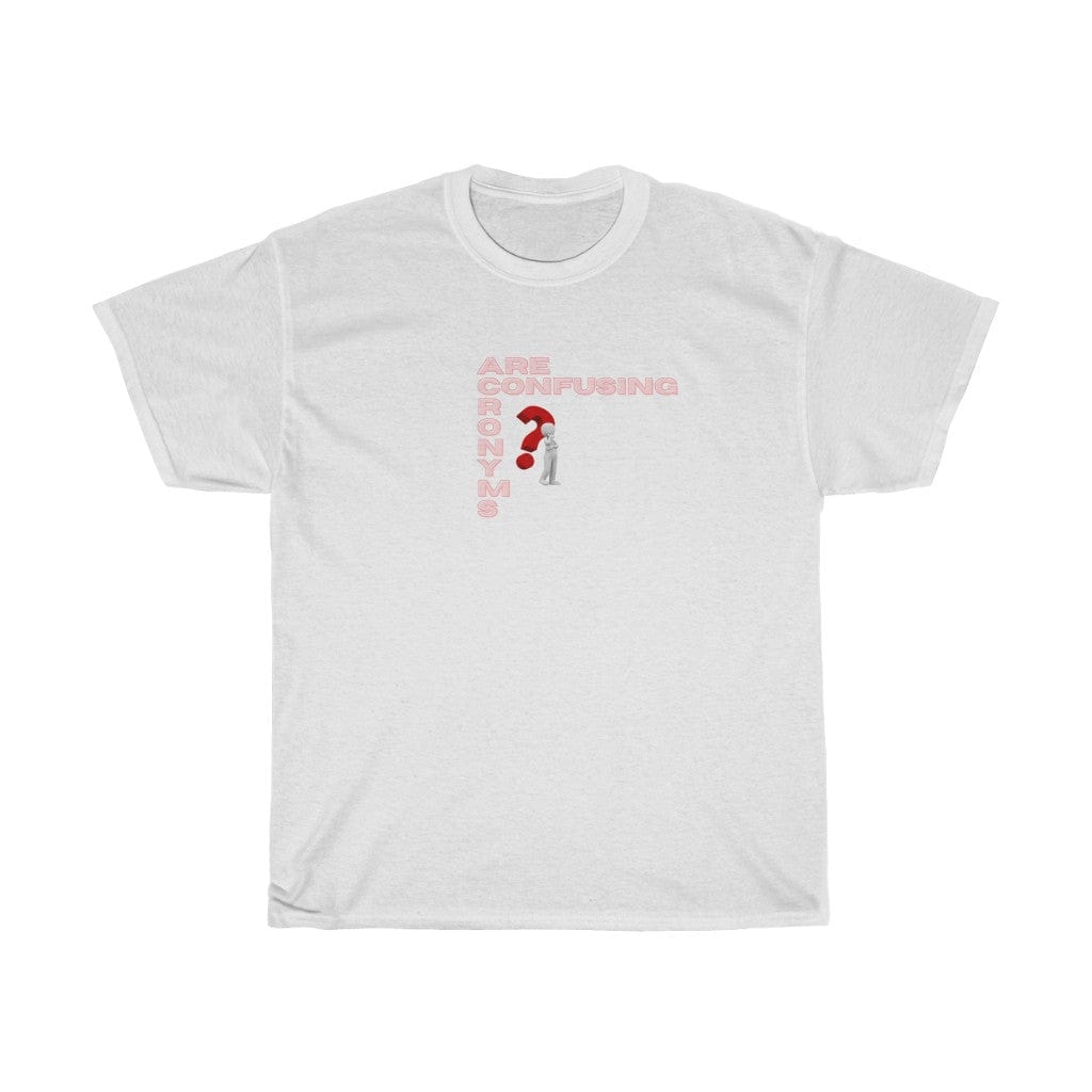 T-Shirt White / S Unisex Heavy Cotton Tee trust trustrustrust