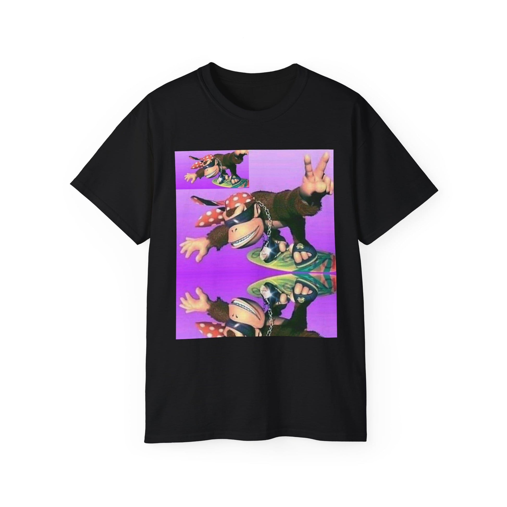 T-Shirt Black / S RETRO MONKEY BUSINESS WAVE T-SHIRT RETRO MONKEY BUSINESS WAVE T-SHIRT trust trustrustrust