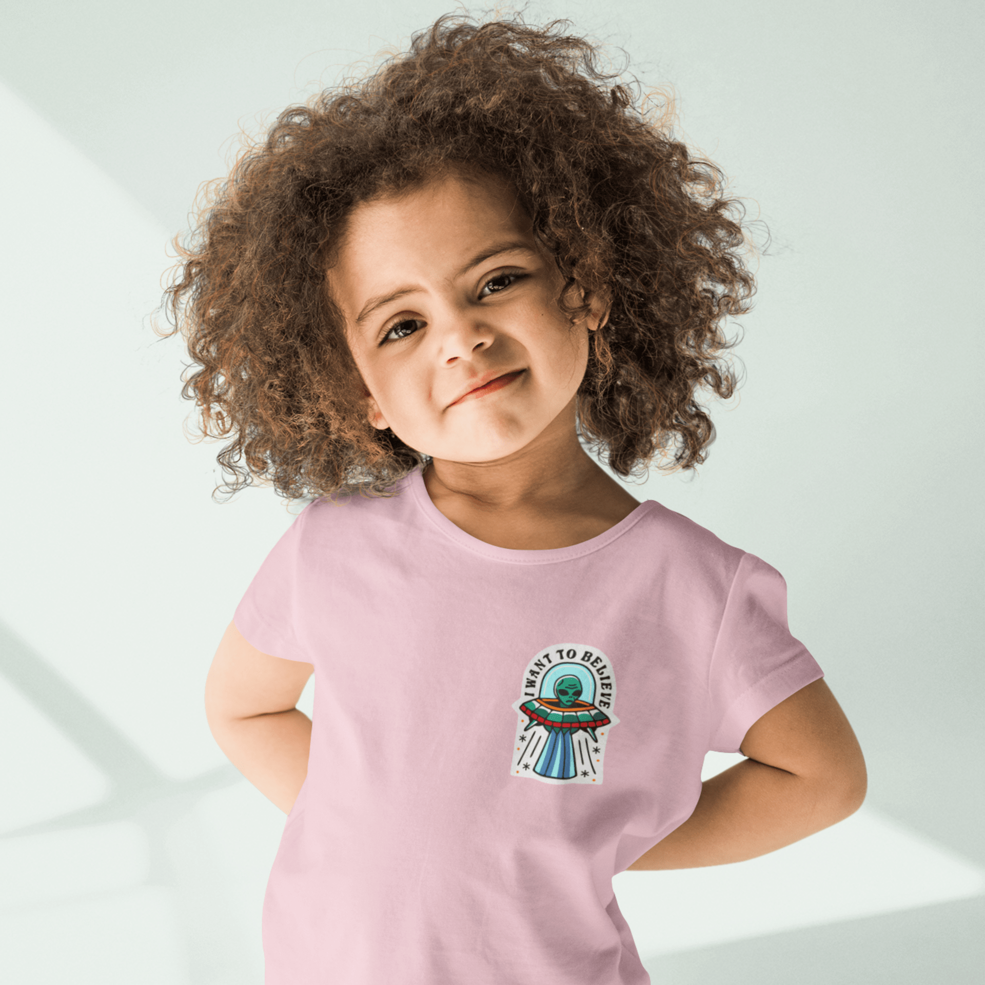 Kids clothes BELIEVE IN ALIENS YOUTH T-SHIRT trust trustrustrust