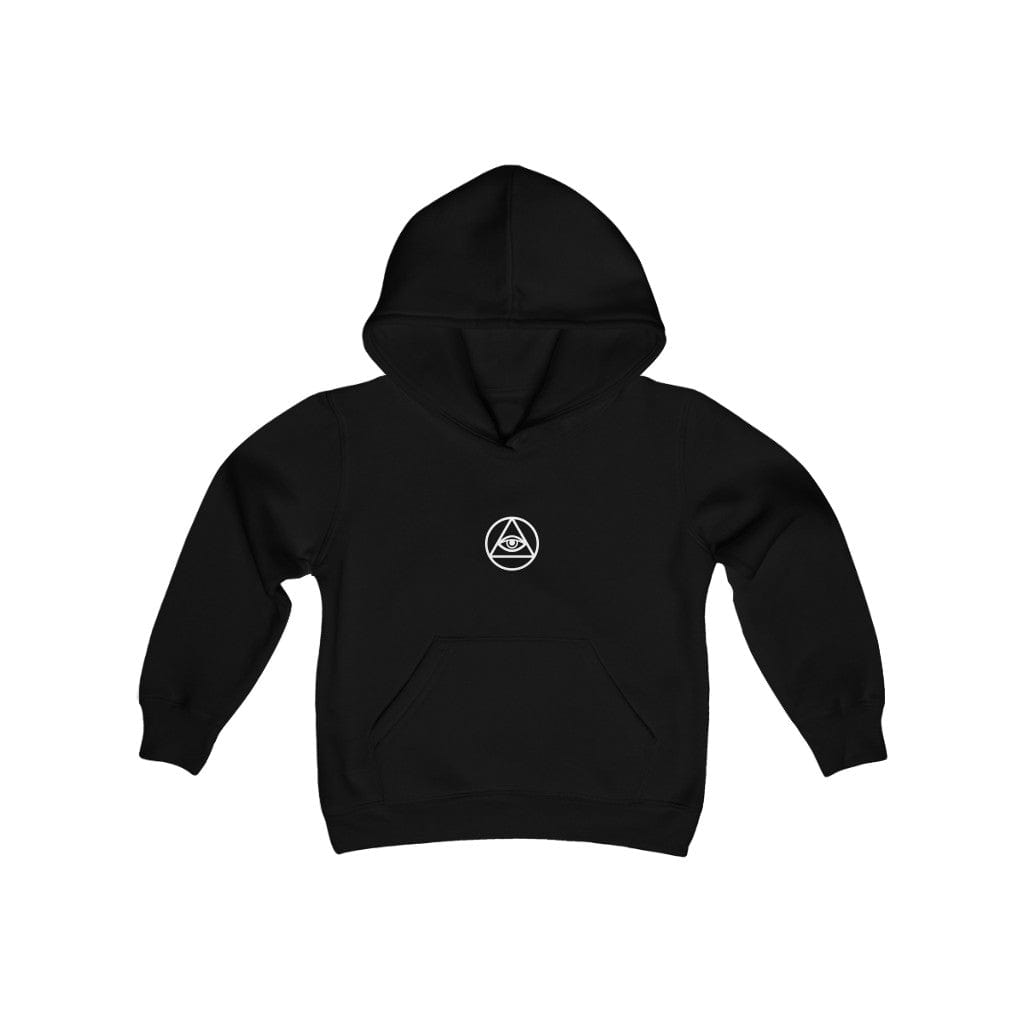 Kids clothes Black / S EYE OF PROVIDENCE YOUTH HOODIE trust trustrustrust