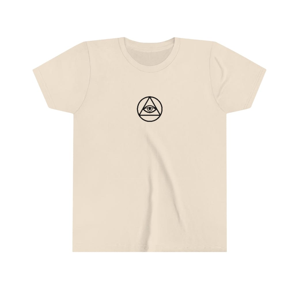 Kids clothes Natural / L EYE OF PROVIDENCE YOUTH T-SHIRT trust trustrustrust