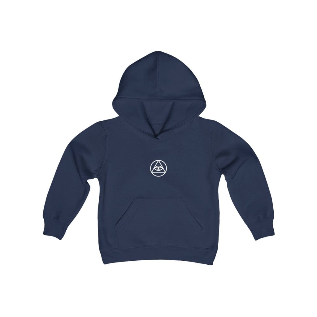 Kids clothes Navy / S EYE OF PROVIDENCE YOUTH HOODIE trust trustrustrust