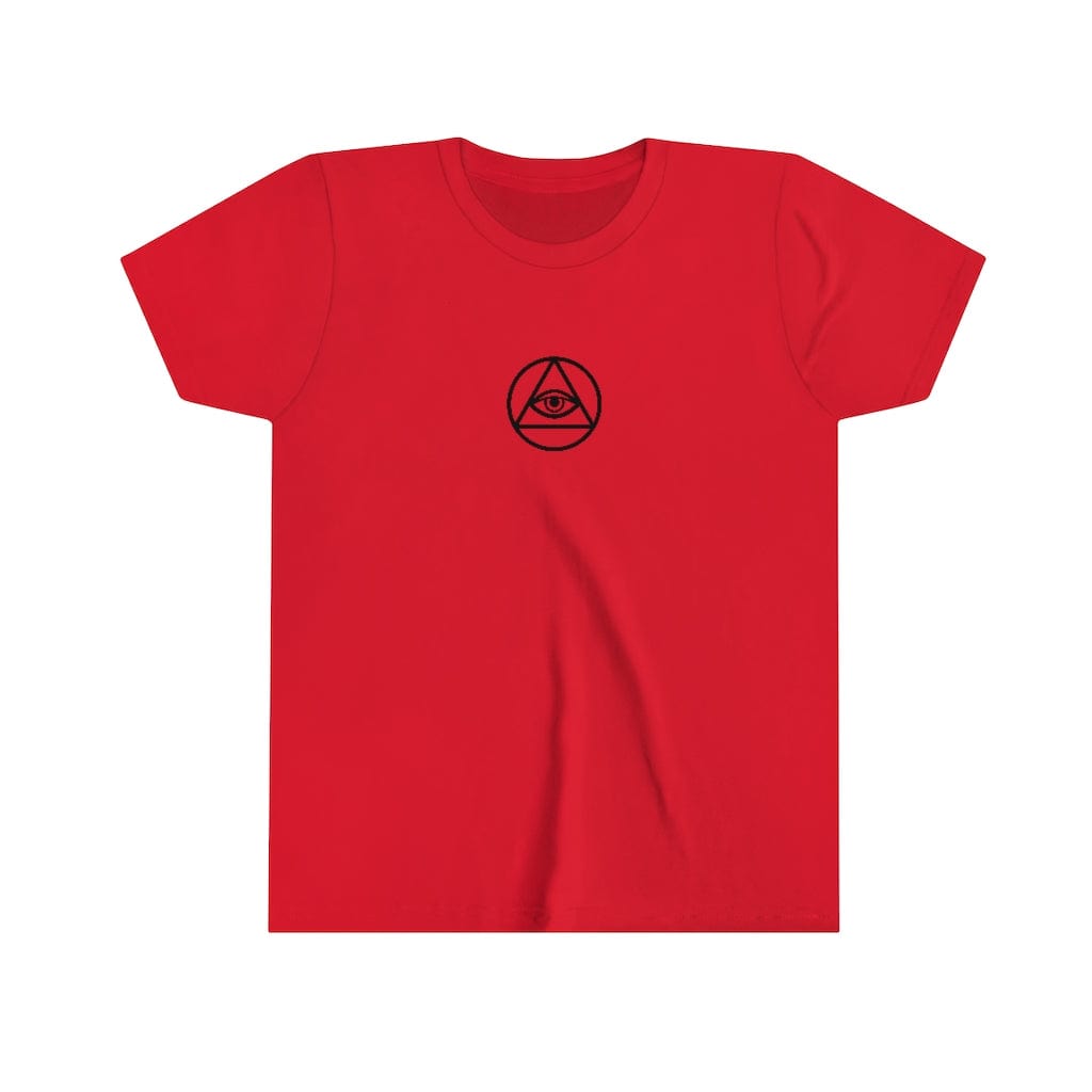 Kids clothes Red / S EYE OF PROVIDENCE YOUTH T-SHIRT trust trustrustrust