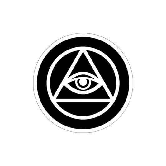 Paper products Small EYE OF PROVIDENCE STICKERS trust trustrustrust