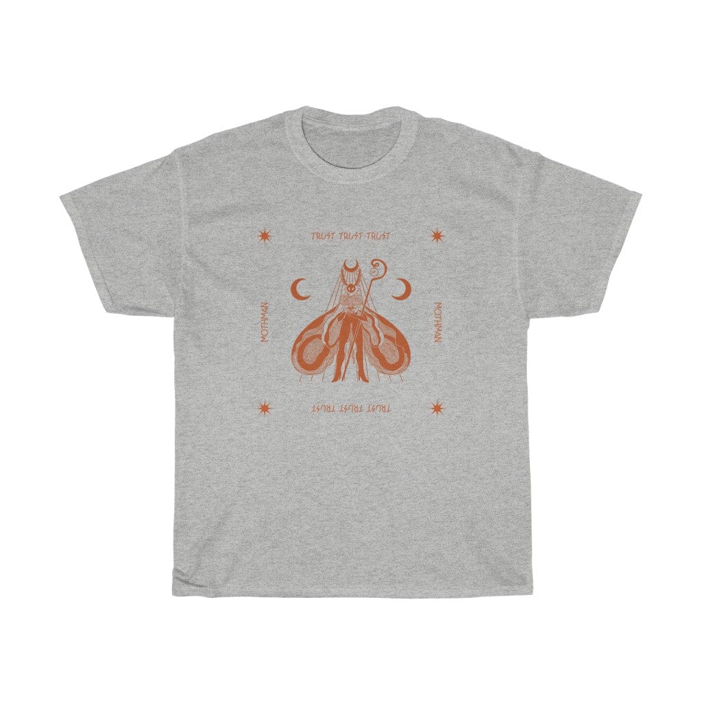 T-Shirt Ash / S MOTHMAN TRUST T-SHIRT trust trustrustrust