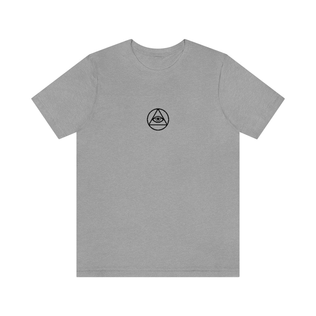 T-Shirt Athletic Heather / S EYE OF PROVIDENCE T-SHIRT trust trustrustrust