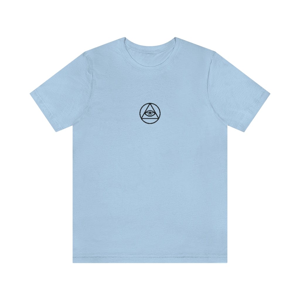 T-Shirt Baby Blue / S EYE OF PROVIDENCE T-SHIRT trust trustrustrust