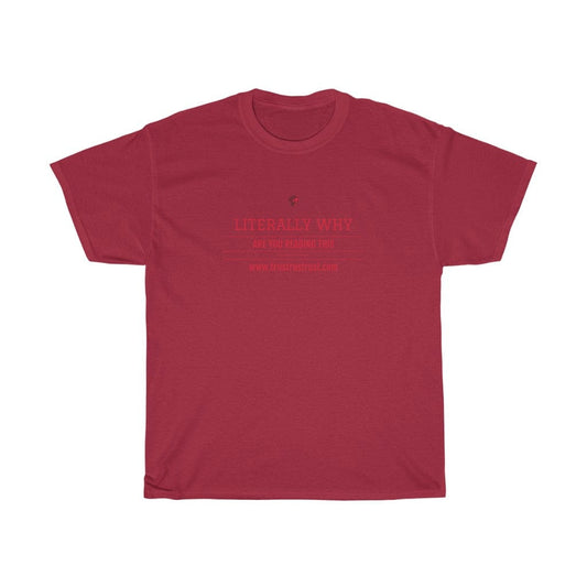 T-Shirt Cardinal Red / L Unisex Heavy Cotton Tee trust trustrustrust