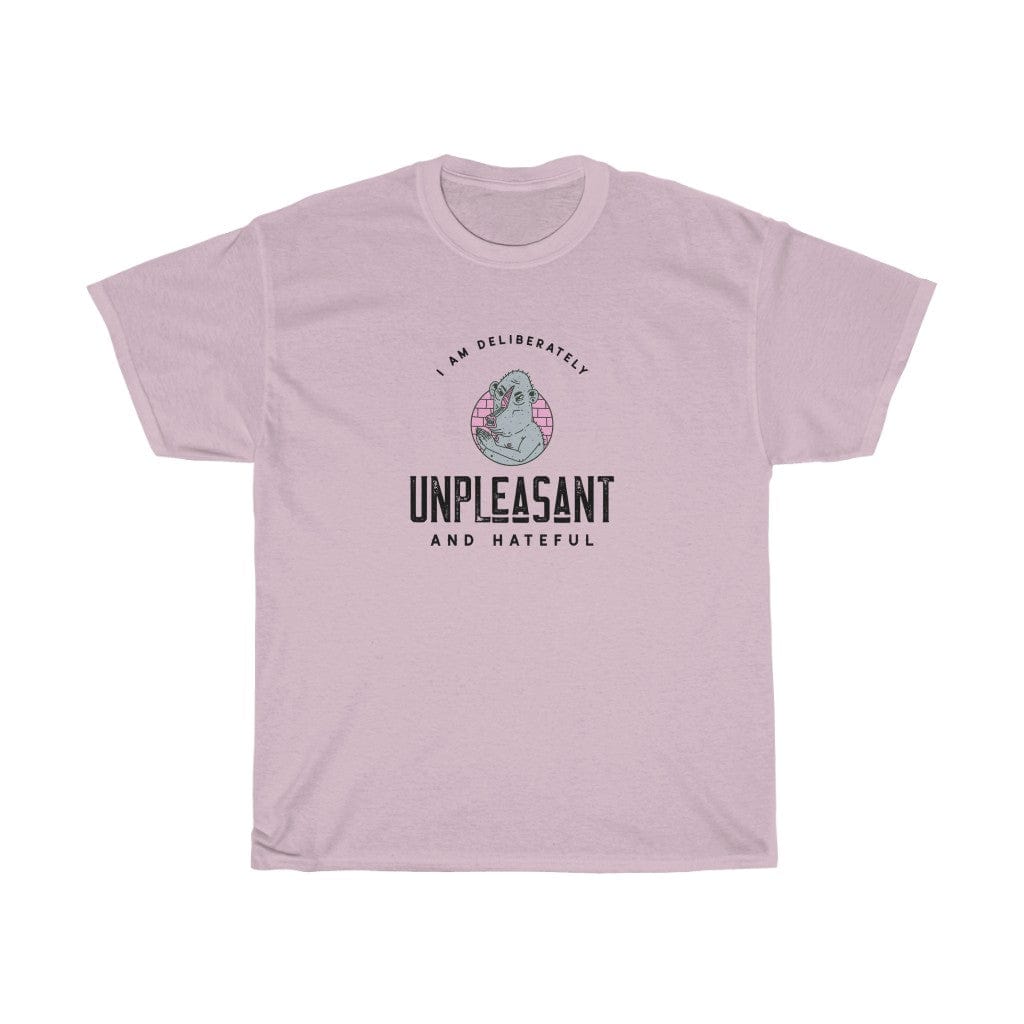 T-Shirt Light Pink / S I'M AN (UNPLEASANT) MONSTER T-SHIRT trust trustrustrust