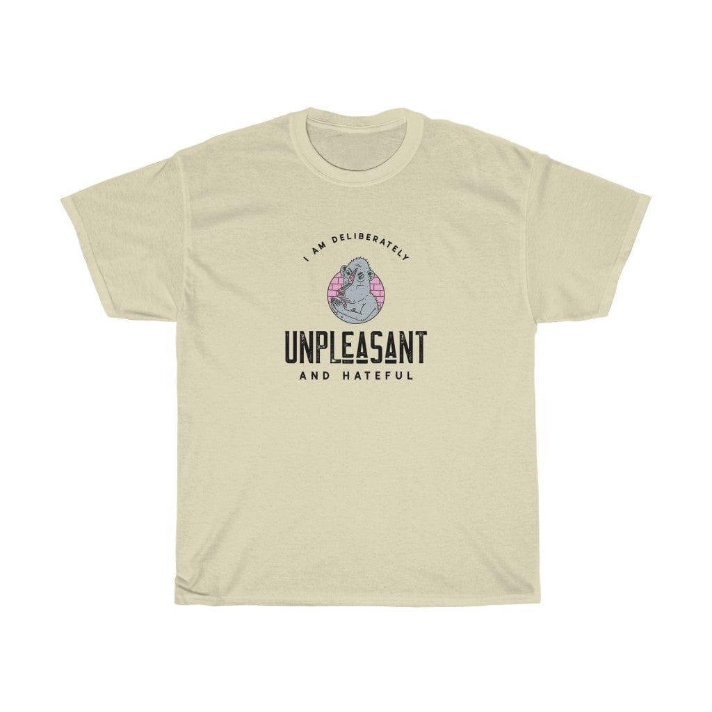 T-Shirt Natural / S I'M AN (UNPLEASANT) MONSTER T-SHIRT trust trustrustrust