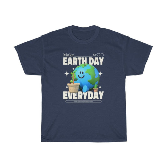 T-Shirt Navy / L EARTH DAY EVERY DAY T-SHIRT trust trustrustrust