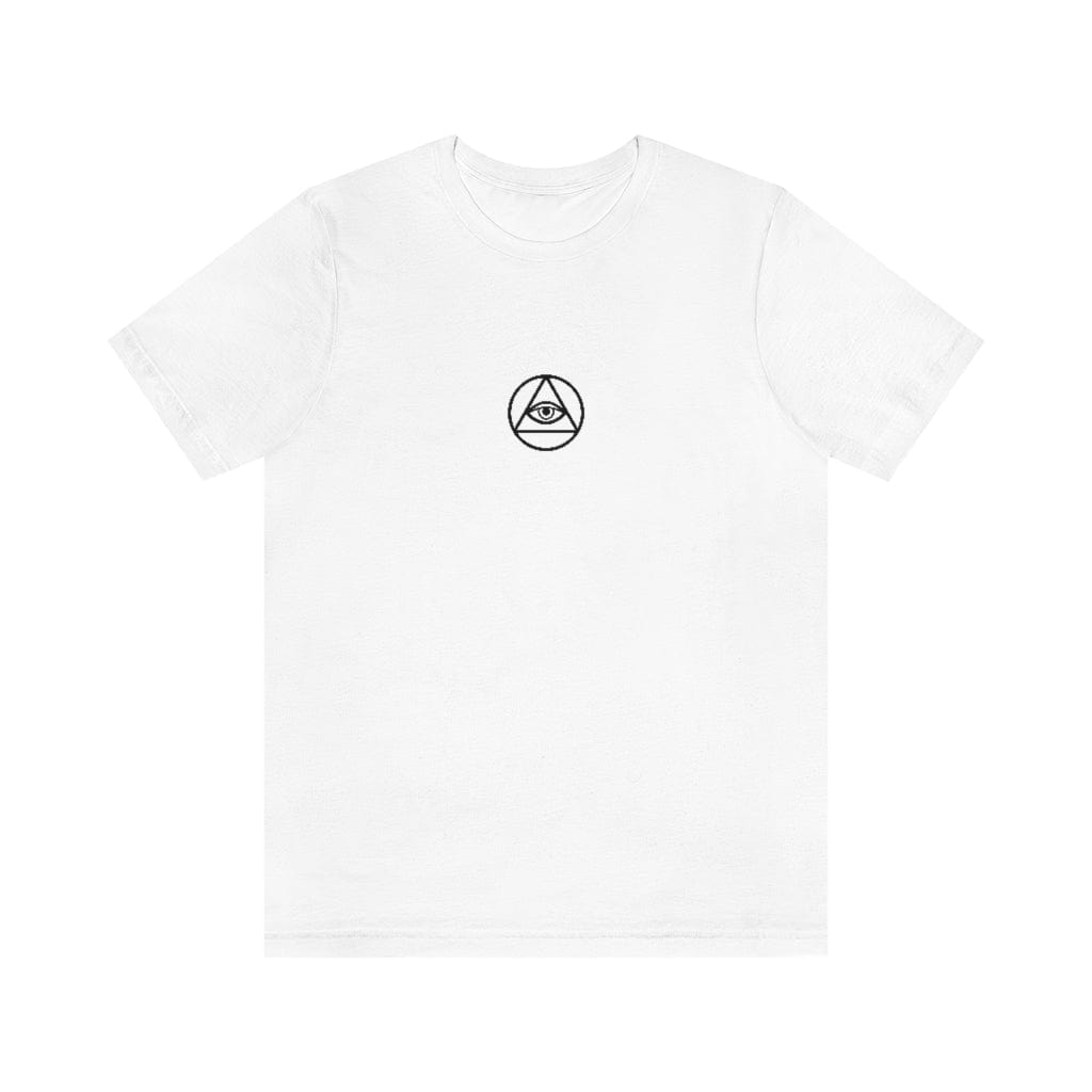 T-Shirt White / L EYE OF PROVIDENCE T-SHIRT trust trustrustrust