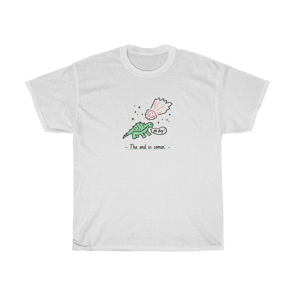 T-Shirt White / S OH BOY DINOSAUR T-SHIRT trust trustrustrust